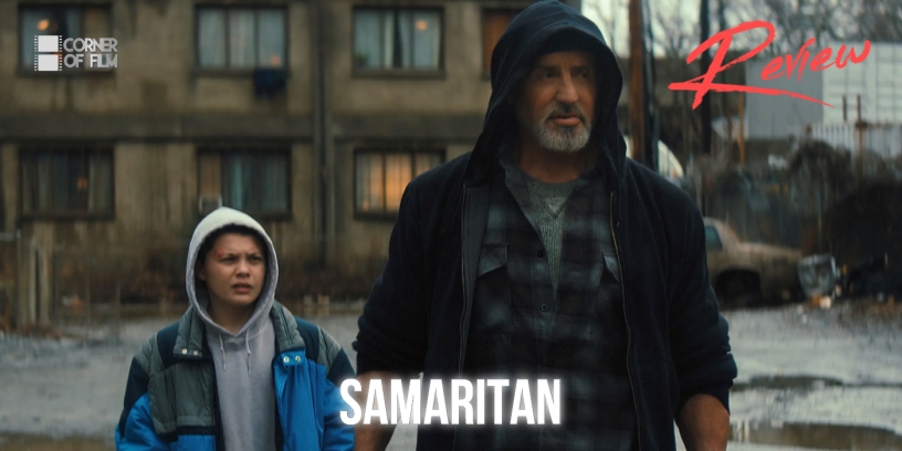 Javon Walton and Sylvester Stallone as Sam and Joe in Samaritan