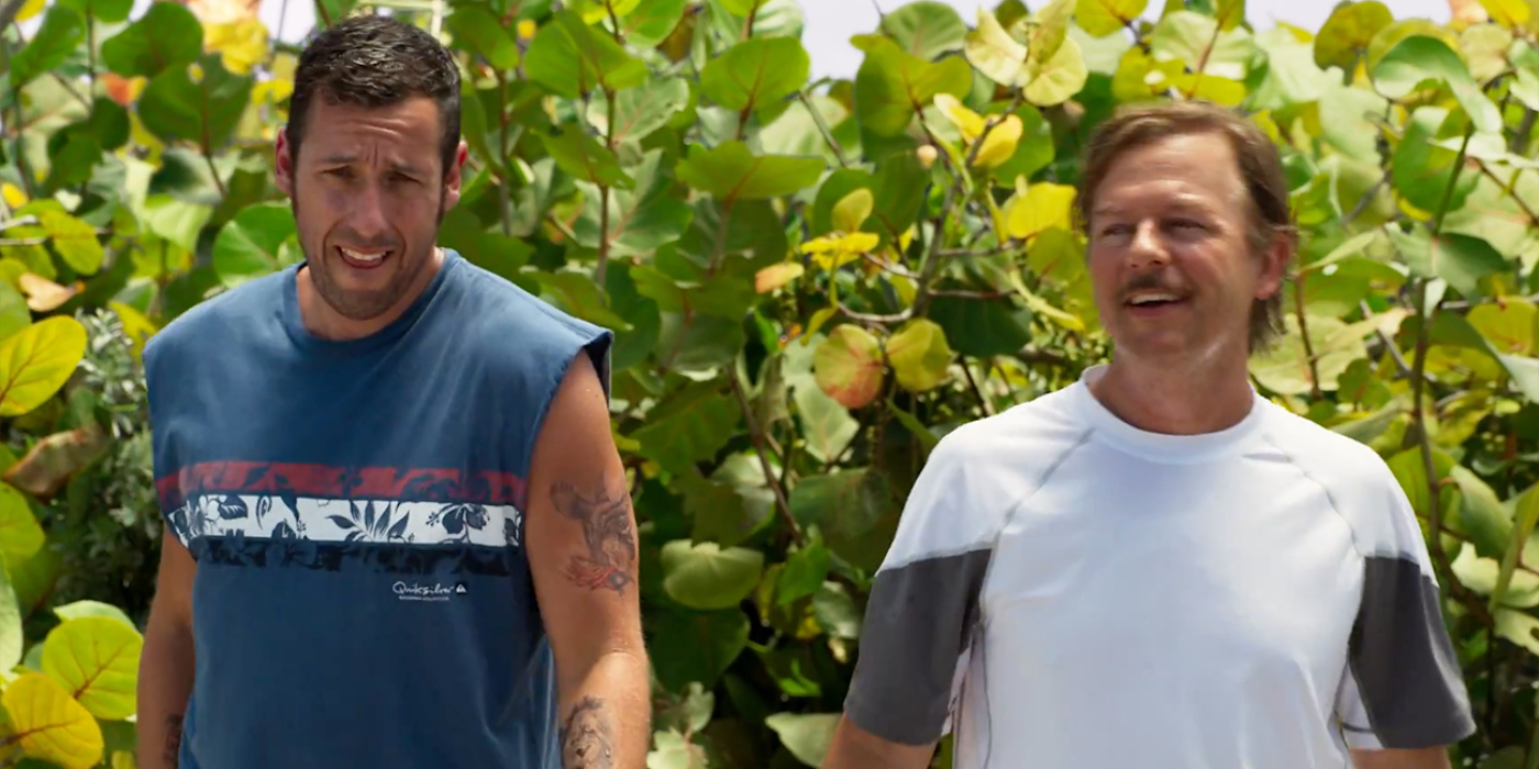 Adam Sandler and David Spade in The Do-Over 2016