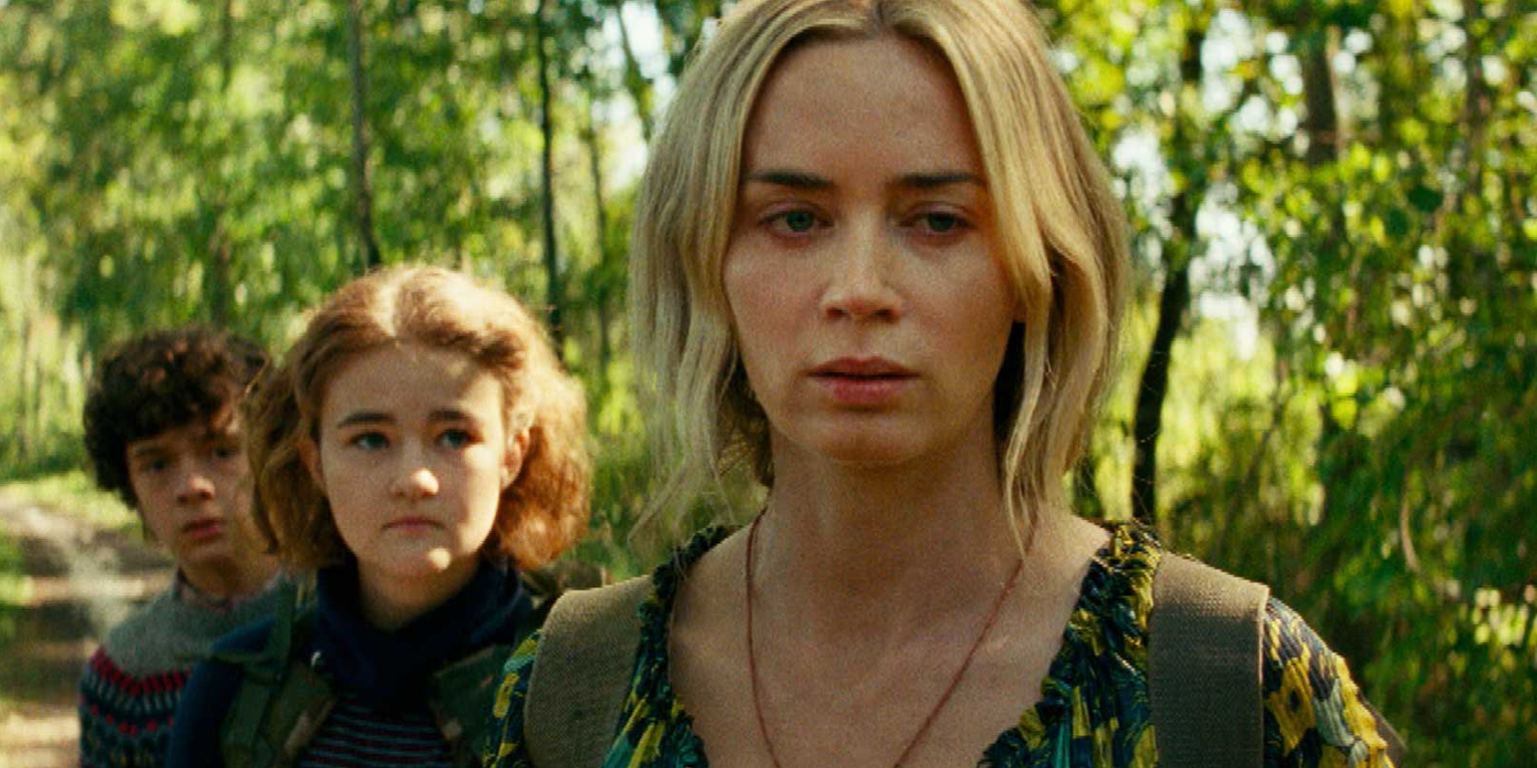 Emily Blunt as Evelyn Abbott in A Quiet Place